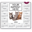 Soft Surface Calendar Mouse Pads - Stock Art Background - Kittens